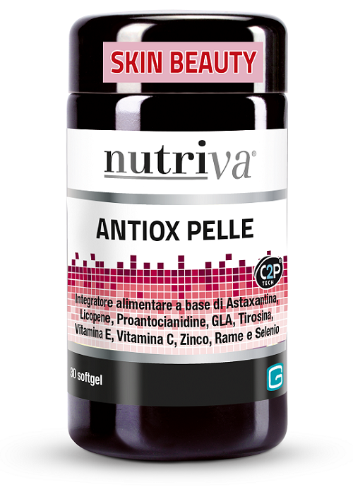 NUTRIVA ANTIOX PELLE 30 SOFTGEL - Farmacia Puddu Baire S.r.l.