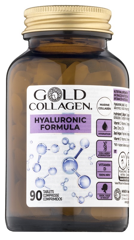 GOLD COLLAGEN HYALURONIC 90 COMPRESSE - Farmacia Puddu Baire S.r.l.