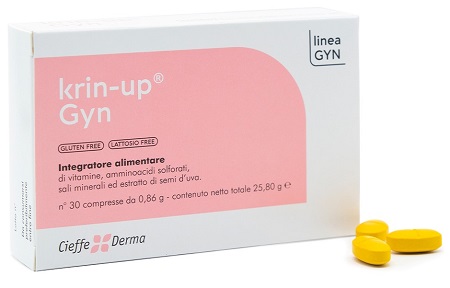 KRIN UP GYN 30 COMPRESSE - Farmacia Puddu Baire S.r.l.