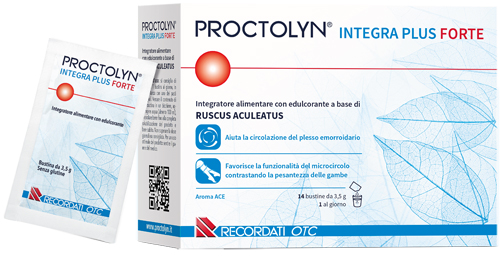 PROCTOLYN INTEGRA PLUS FORTE 14 BUSTINE - Farmacia Puddu Baire S.r.l.