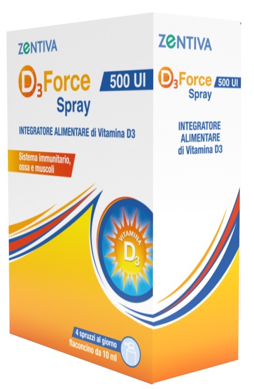 D3 FORCE 500UI SPRAY 10 ML - Farmacia Puddu Baire S.r.l.
