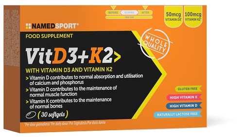 VITD3+K2 30 SOFTGELS - Farmacia Puddu Baire S.r.l.