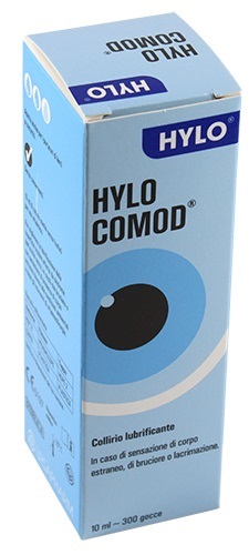 HYLO COMOD GOCCE OCULARI IALURONATO DI SODIO 1% FLACONCINO 10 ML - Farmacia Puddu Baire S.r.l.