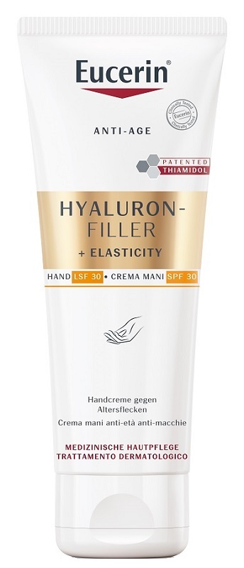 EUCERIN HYALURON FILLER + ELASTICITY CREMA MANI ANTI MACCHIE 75 ML - Farmacia Puddu Baire S.r.l.