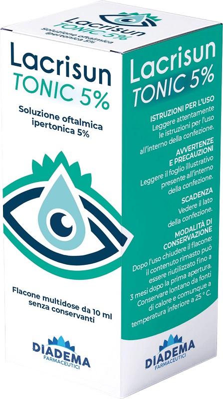 SOLUZIONE OFTALMICA IPERTONICA LACRISUN TONIC 5% 10 ML - Farmacia Puddu Baire S.r.l.