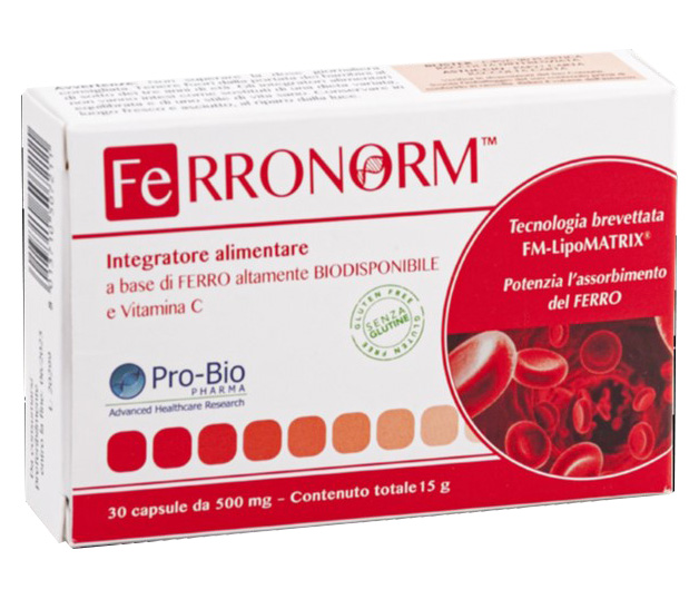 FERRONORM 30 CAPSULE - Farmacia Puddu Baire S.r.l.
