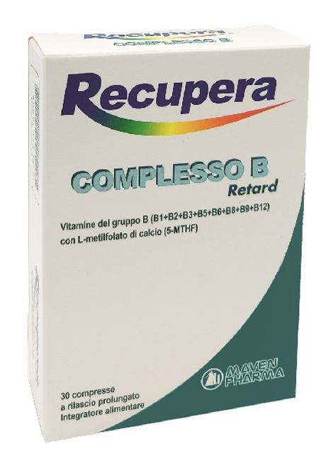 RECUPERA COMPLESSO B RETARD 30 COMPRESSE - Farmacia Puddu Baire S.r.l.