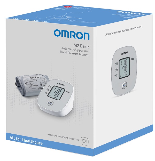 SFIGMOMANOMETRO DA BRACCIO OMRON M2 BASIC - Farmacia Puddu Baire S.r.l.
