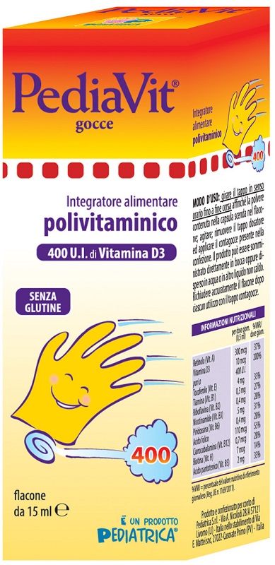 PEDIAVIT GOCCE 15 ML - Farmacia Puddu Baire S.r.l.