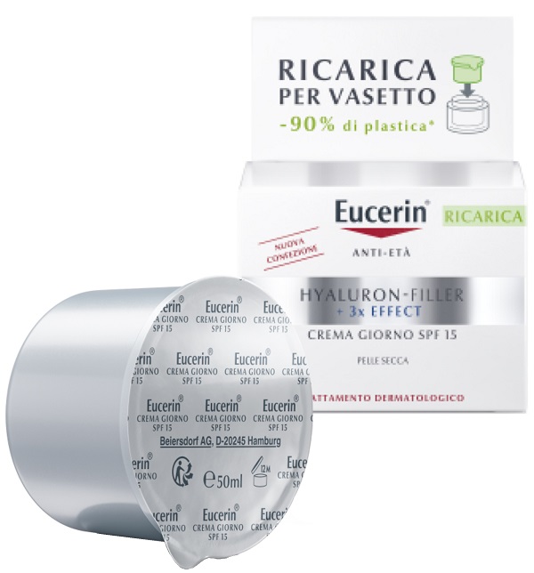 EUCERIN FACE CREAM ANTI AGE HYALURON GIORNO SPF15 50 ML - Farmacia Puddu Baire S.r.l.