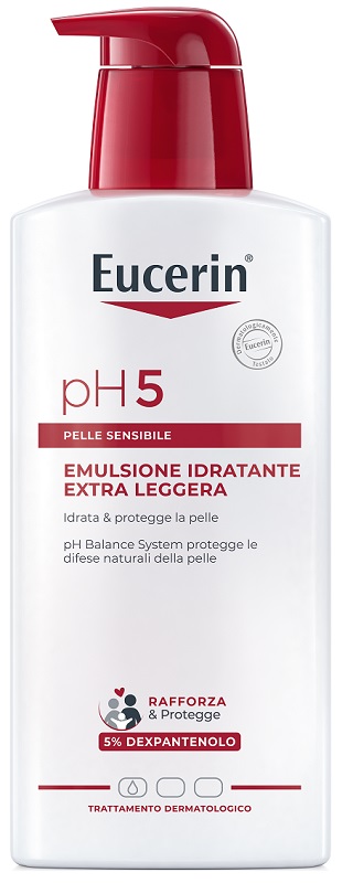 EUCERIN PH5 EMULSIONE IDRATANTE EXTRA LEGGERA 400 ML - Farmacia Puddu Baire S.r.l.