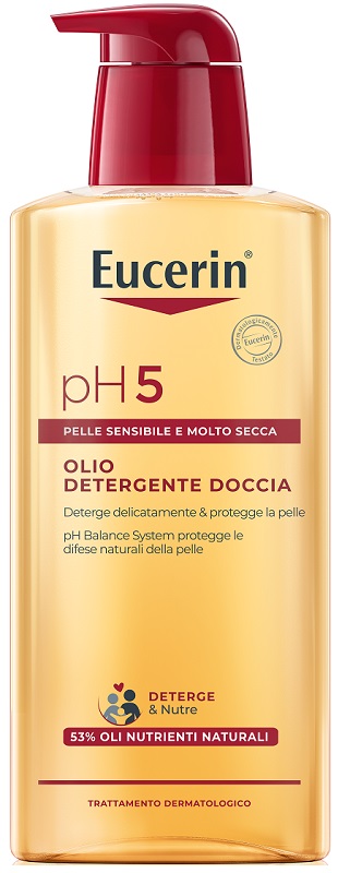 EUCERIN PELLI SENSIBILI OLIO DOCCIA 400 ML - Farmacia Puddu Baire S.r.l.