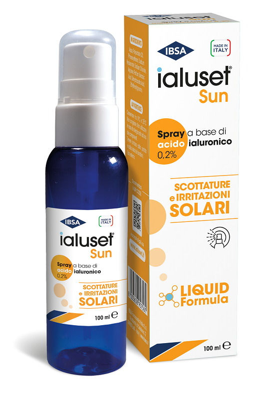 IALUSET SUN SCOTTATURE E IRRITAZIONI SOLARI SPRAY 100 ML - Farmacia Puddu Baire S.r.l.