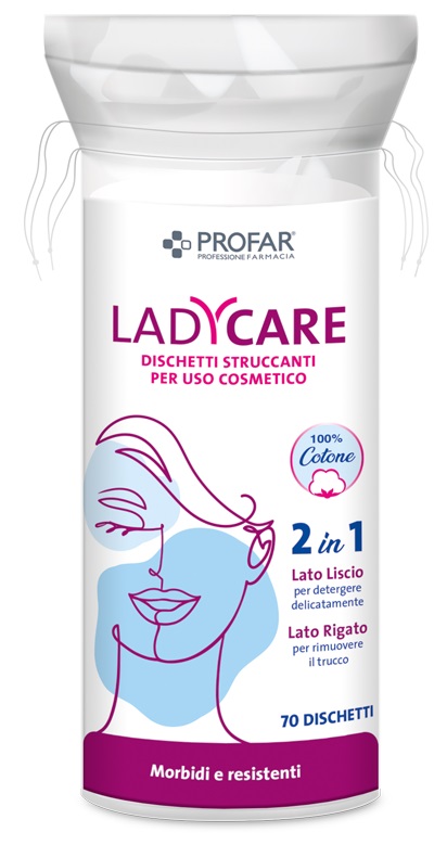 PROFAR LADYCARE DISCHETTI STRUCCANTI 70 PEZZI - Farmacia Puddu Baire S.r.l.