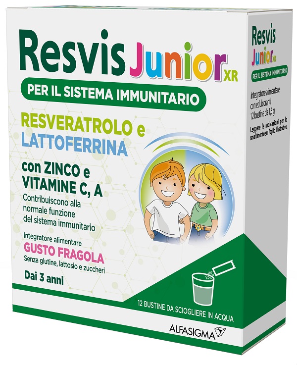 RESVIS JUNIOR XR 12 BUSTINE - Farmacia Puddu Baire S.r.l.