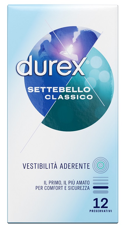 PROFILATTICO DUREX SETTEBELLO CLASSICO 12 PEZZI - Farmacia Puddu Baire S.r.l.