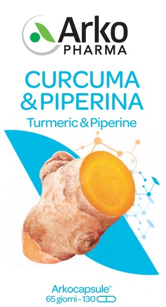 ARKOCPS CURCUMA + PIPERINA 130 CAPSULE - Farmacia Puddu Baire S.r.l.