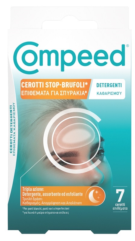 COMPEED CEROTTI STOP BRUFOLI DETERGENTI 7 PEZZI - Farmacia Puddu Baire S.r.l.