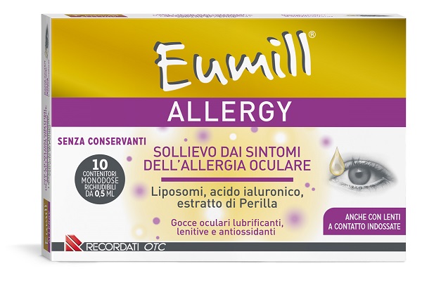 EUMILL ALLERGY GOCCE OCULARI 10 FLACONCINI DA 0,5 ML - Farmacia Puddu Baire S.r.l.