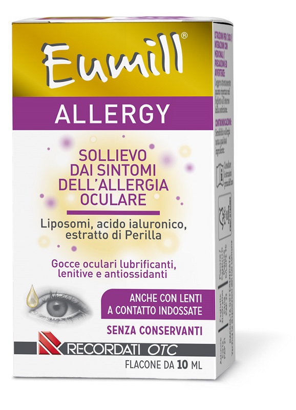 EUMILL ALLERGY GOCCE OCULARI FLACONE 10 ML - Farmacia Puddu Baire S.r.l.