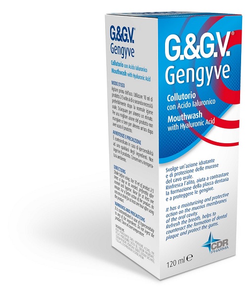 G&GV GENGYVE COLLUTORIO 120 ML - Farmacia Puddu Baire S.r.l.