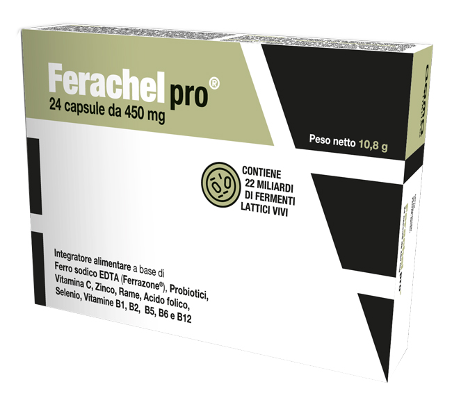 FERACHEL PRO 24 CAPSULE - Farmacia Puddu Baire S.r.l.