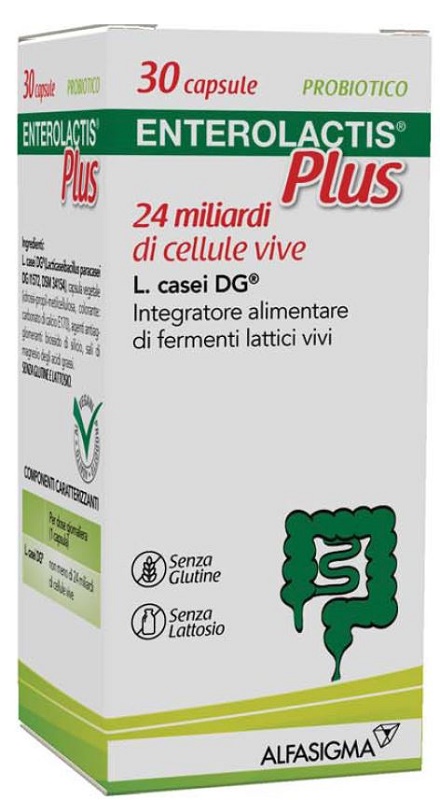 ENTEROLACTIS PLUS 30 CAPSULE - Farmacia Puddu Baire S.r.l.
