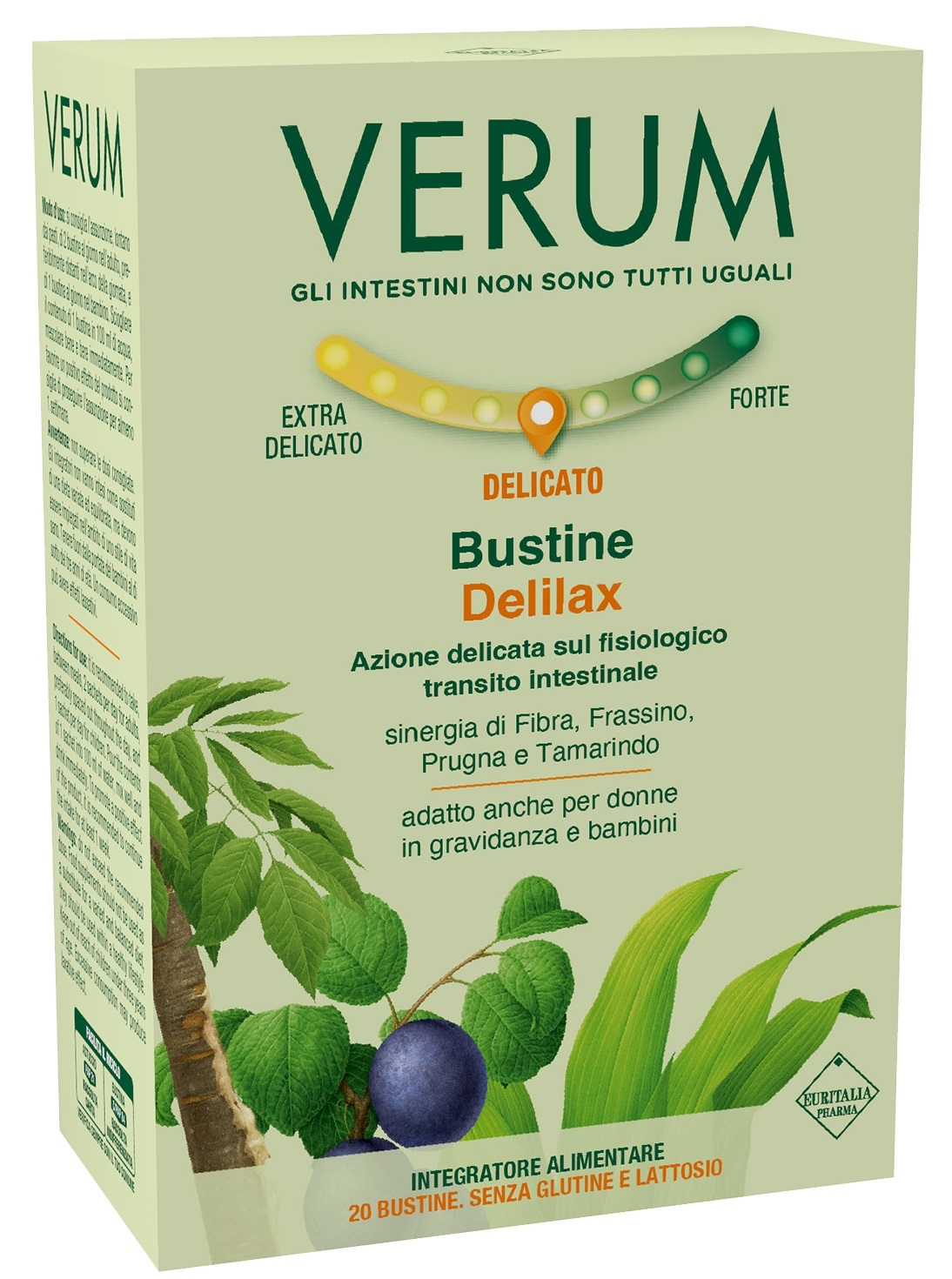 VERUM DELILAX 20 BUSTINE 80 G - Farmacia Puddu Baire S.r.l.