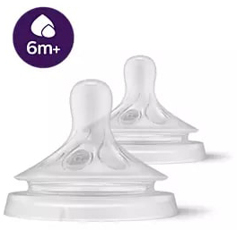 AVENT TETTARELLA NATURAL 3,0 LIQ DEN 2 PEZZI - Farmacia Puddu Baire S.r.l.