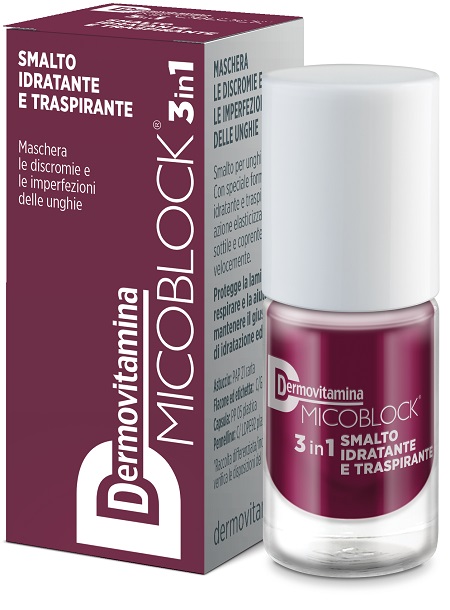 DERMOVITAMINA MICOBLOCK 3IN1 SMALTO IDRATANTE TRASPIRANTE PRUGNA 5 ML - Farmacia Puddu Baire S.r.l.