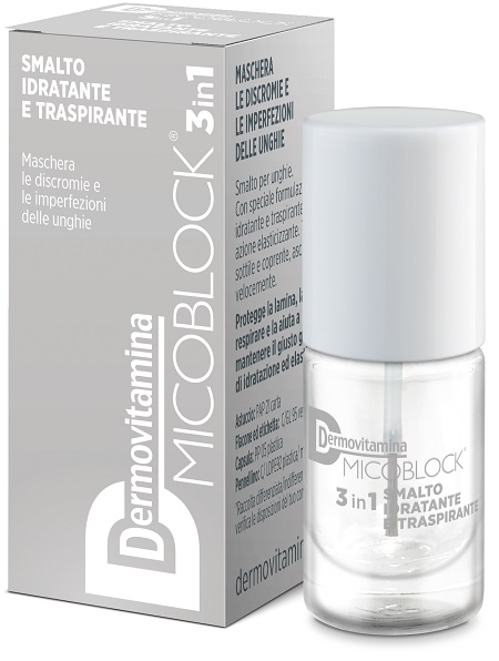 DERMOVITAMINA MICOBLOCK SMALTO BASE&TOP COAT 19 TRASPARENTE 5 ML - Farmacia Puddu Baire S.r.l.