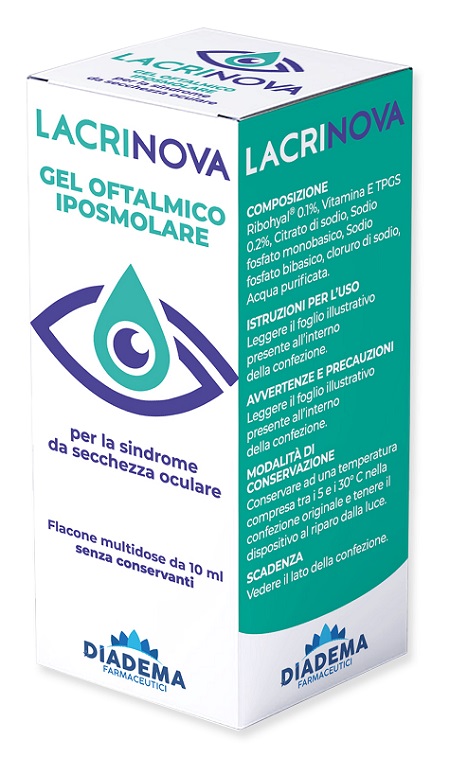 LACRINOVA GEL OFTALMICO IPOSMOLARE TB 10 ML - Farmacia Puddu Baire S.r.l.