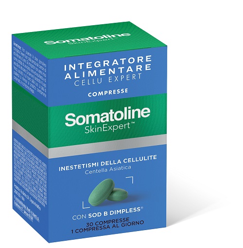 SOMATOLINE INTEGRATORE CELLULITE EXPERT 30 COMPRESSE - Farmacia Puddu Baire S.r.l.