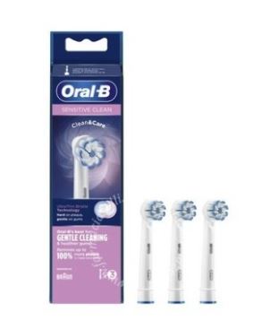 ORALB POWER REFILL EB60-3 SENSITIVE CLEAN 3 PEZZI - Farmacia Puddu Baire S.r.l.