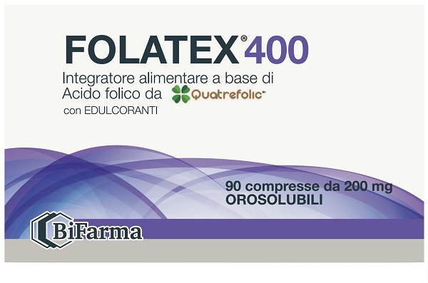 FOLATEX 400 90 COMPRESSE - Farmacia Puddu Baire S.r.l.