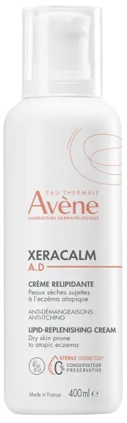 EAU THERMALE AVENE XERACALM AD CREMA LIPORESTITUTIVA 400 ML NUOVA FORMULAZIONE - Farmacia Puddu Baire S.r.l.
