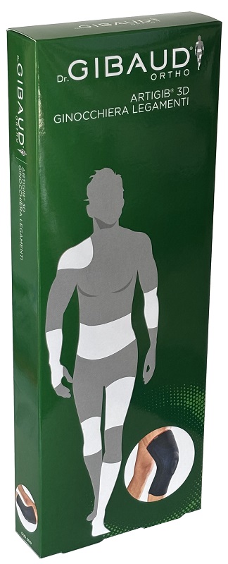 GIBAUD ORTHO ARTIGIB 3D GINOCCHIERA LEGAMENTI TAGLIA 03 - Farmacia Puddu Baire S.r.l.