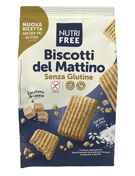 NUTRIFREE BISCOTTI DEL MATTINO 300 G - Farmacia Puddu Baire S.r.l.