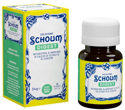 SOLUZIONE SCHOUM DIGEST 20 FIZZY BALL - Farmacia Puddu Baire S.r.l.