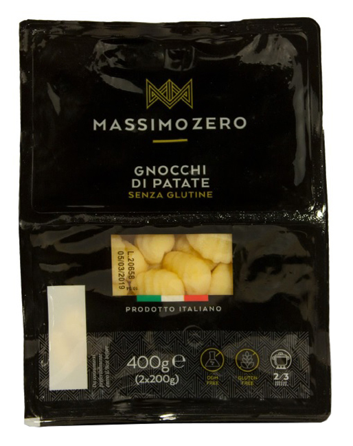 MASSIMO ZERO GNOCCHI PATATE 400 G - Farmacia Puddu Baire S.r.l.