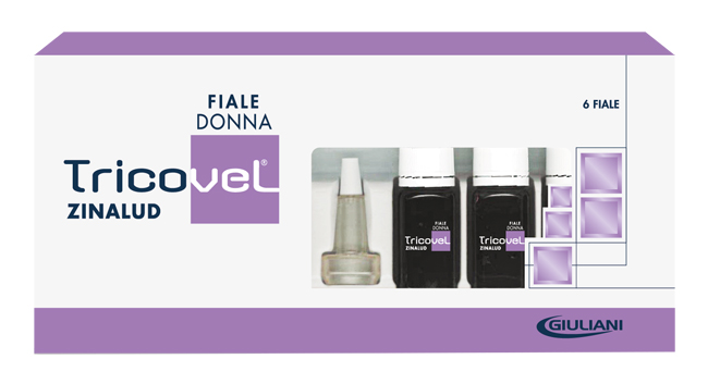 TRICOVEL ZINALUD DONNA 6 FIALE - Farmacia Puddu Baire S.r.l.