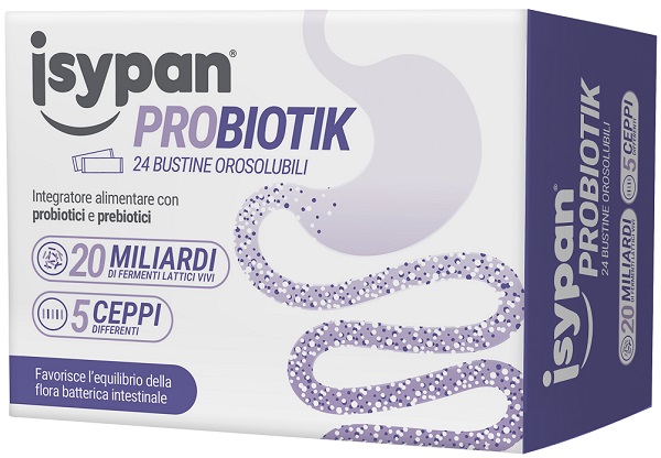 ISYPAN PROBIOTIK 24 BUSTINE OROSOLUBILI 1 G - Farmacia Puddu Baire S.r.l.