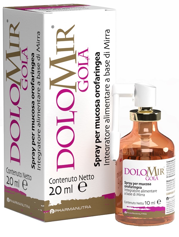 DOLOMIR GOLA SPRAY 20 ML - Farmacia Puddu Baire S.r.l.