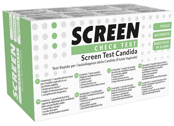 SCREEN TEST RAPIDO SCREEN TEST CANDIDA AUTODIAGNOSTICO 1 PEZZO - Farmacia Puddu Baire S.r.l.