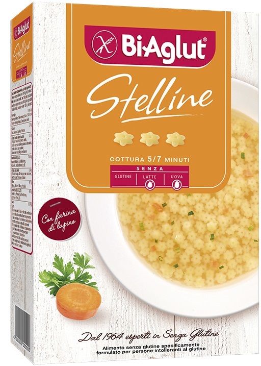 BIAGLUT PASTA SENZA GLUTINE STELLINE 250 G - Farmacia Puddu Baire S.r.l.