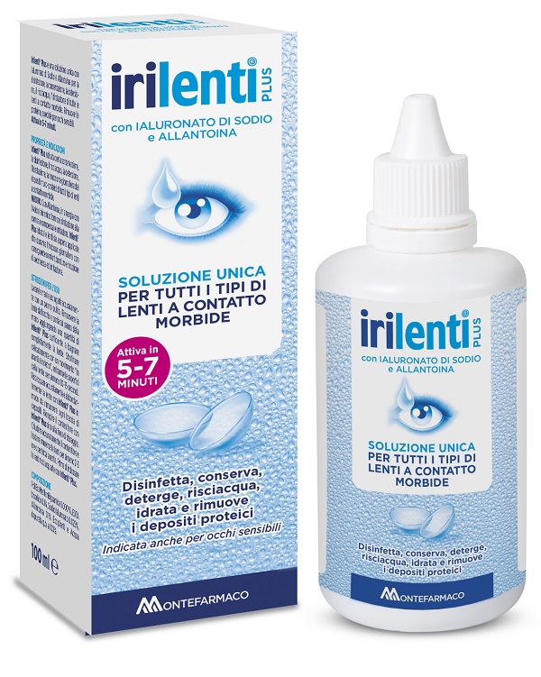 SOLUZIONE UNICA PER LENTI A CONTATTO IRILENTI 100 ML - Farmacia Puddu Baire S.r.l.