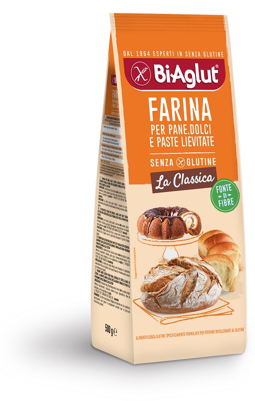 BIAGLUT FARINA SENZA GLUTINE CLASSICA 500 G - Farmacia Puddu Baire S.r.l.