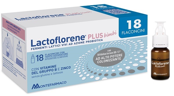 LACTOFLORENE PLUS BIMBI 18 FLACONI - Farmacia Puddu Baire S.r.l.