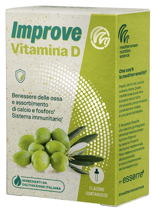 IMPROVE VITAMINA D GOCCE 21 ML - Farmacia Puddu Baire S.r.l.