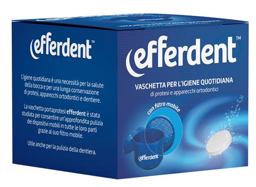 EFFERDENT VASCHETTA PORTAPROTESI - Farmacia Puddu Baire S.r.l.